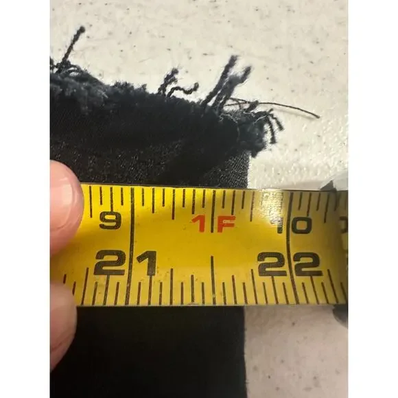 Trina Turk x I.N.C. Linen Blend Lace-Up Dress BLACK XL POCKETS Casual Slvls A42 - Picture 6 of 8